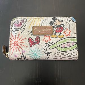 Dooney and Bourke Disney Sketch Wallet